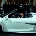 Andrew in a 2011 Audi R8 Spyder