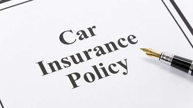 Document of Car Insurance Policy for background