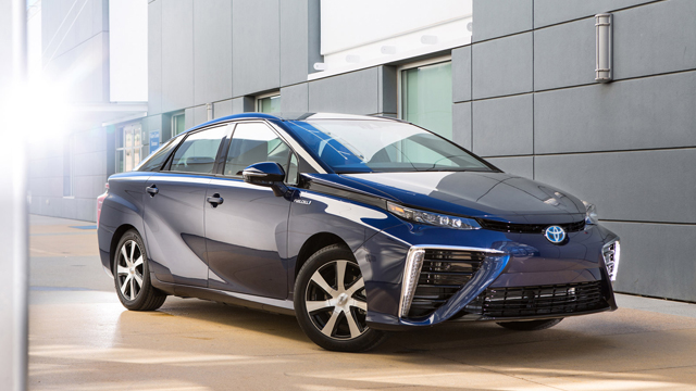 Hydrogen-Powered Toyota Mirai Launches Tonight